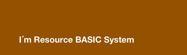 I`m Resource BASIC System